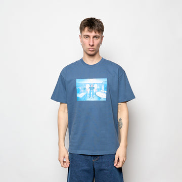 Polar Skate Co - Angel Man Tee (Grey Blue)