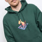 Polar Skate Co - Dave Hoodie Dog (Dark Green)