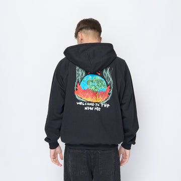 Polar Skate Co - Default Zip Hoodie Welcome To The New Age (Black)