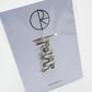 Polar Skate Co - Key Chain Heart Logo (Black)