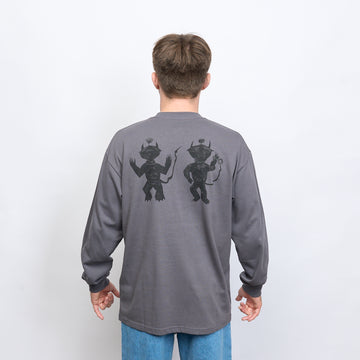 Polar Skate Co - Little Devils LS Tee (Graphite)