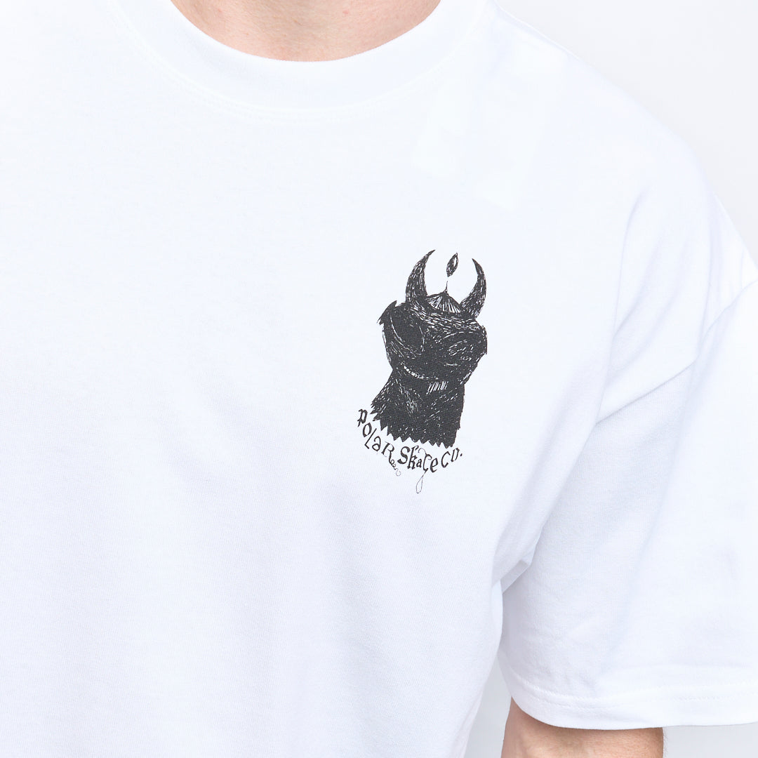 Polar Skate Co - Little Devils Tee  (White)