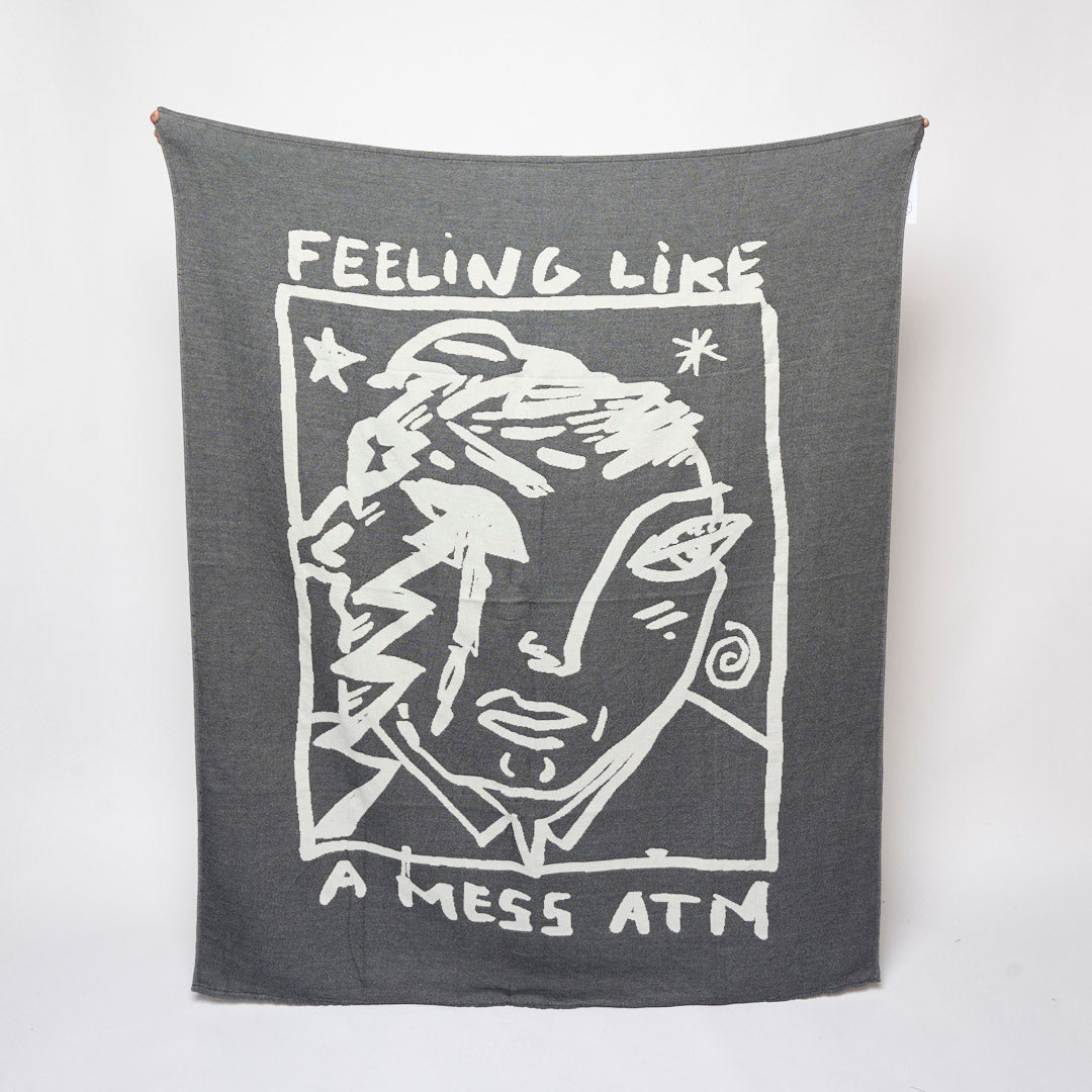 Polar Skate Co - Picnic Blanket Mess ATM (Black/Cloud White)