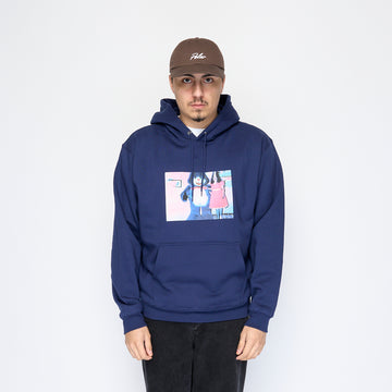 Polar Skate Co -  Pink Dress Dave Hoodie (Dark Blue)