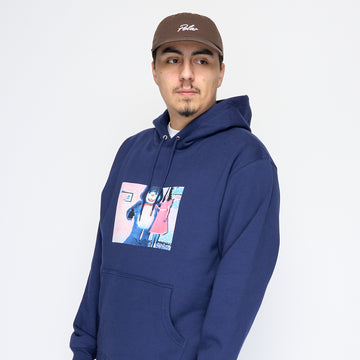 Polar Skate Co -  Pink Dress Dave Hoodie (Dark Blue)