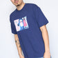 Polar Skate Co -  Pink Dress Tee (Dark Blue)