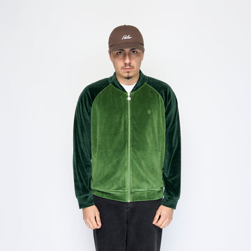 Polar Skate Co - Ralph Velour Jacket (Garden Green)