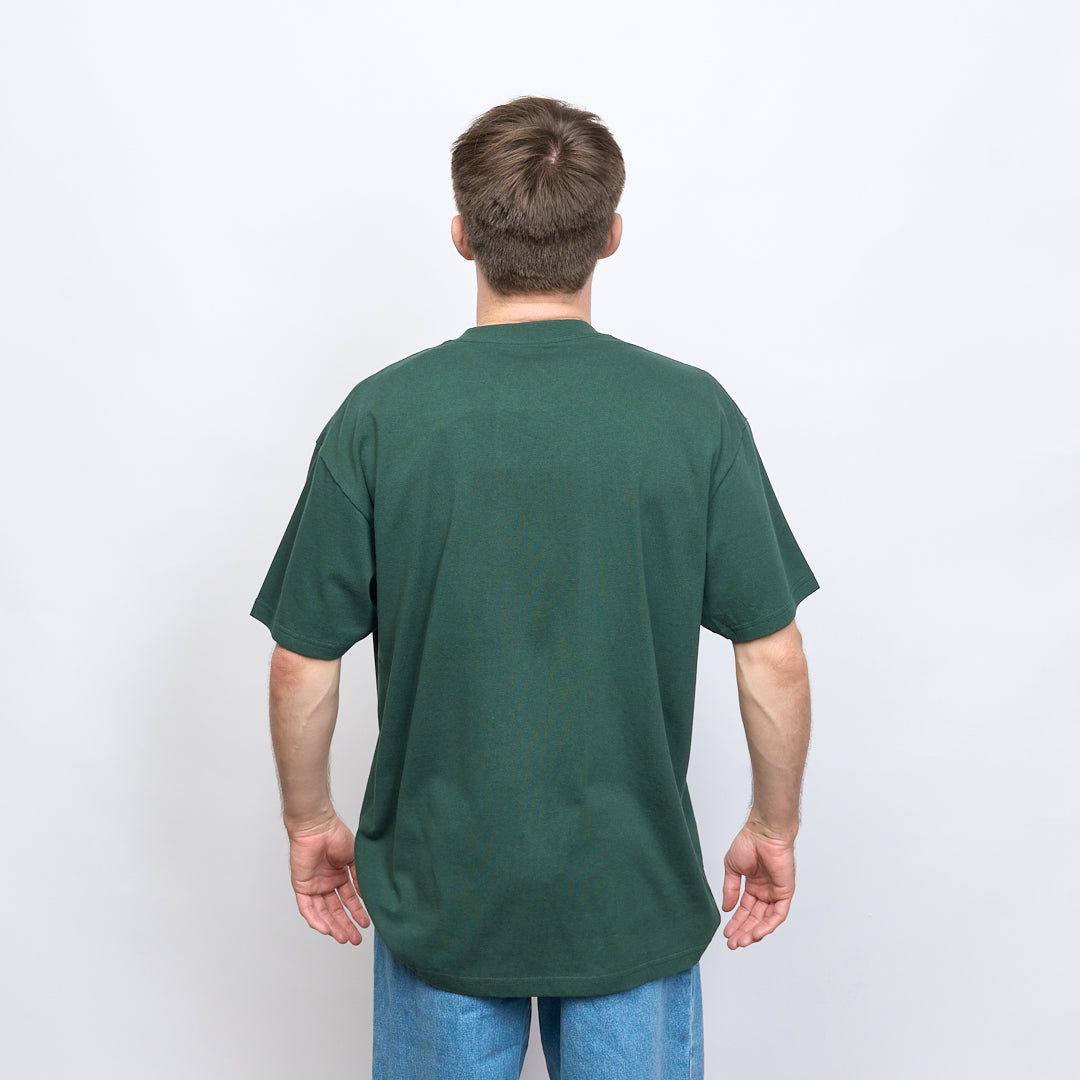 Polar Skate Co - Safety On Board Tee (Dark Green)