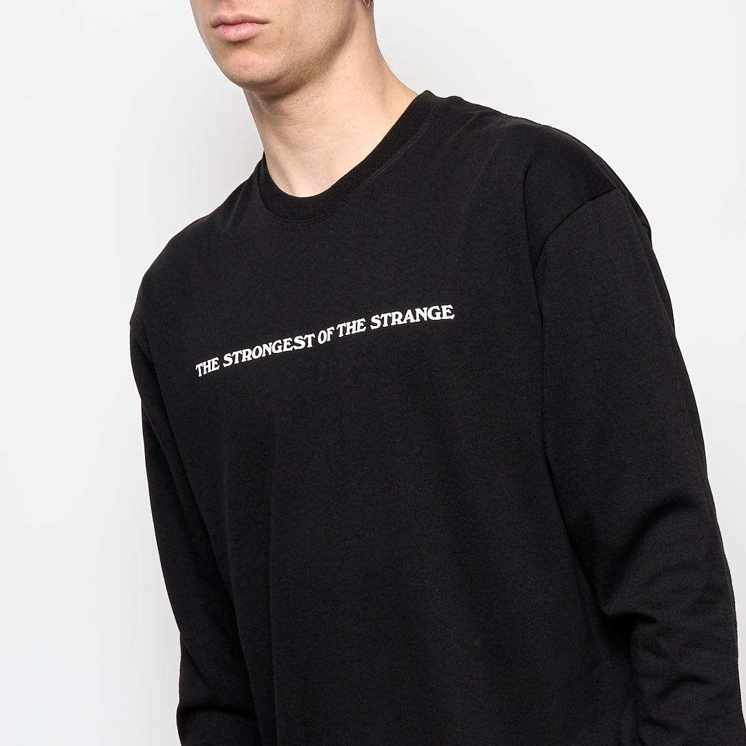 Polar Skate Co - Strongest Of The Strange LS Tee (Black)