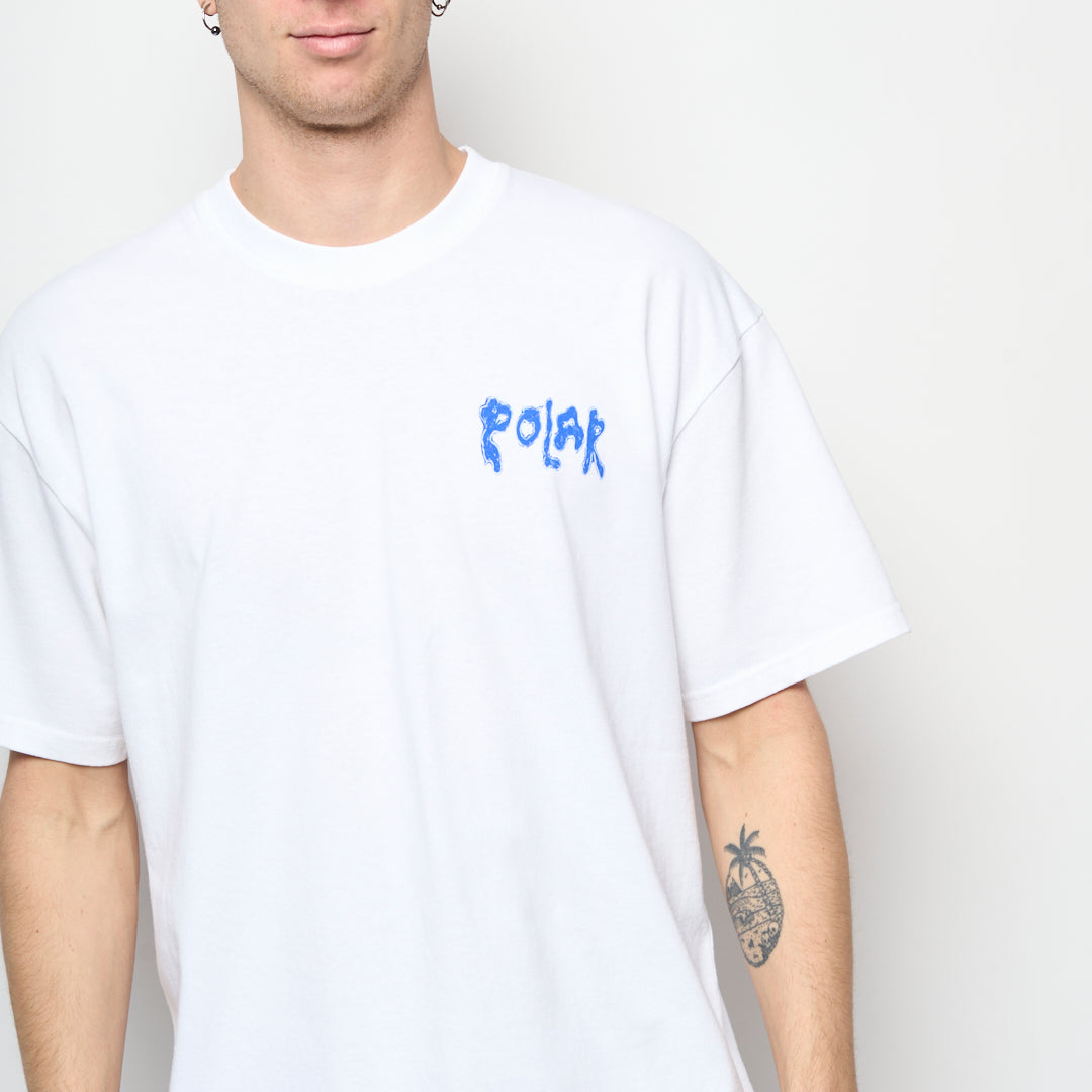 Polar Skate Co - Tee Bear (White)