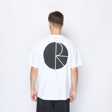 Polar Skate Co - Tee Fill Logo (White)