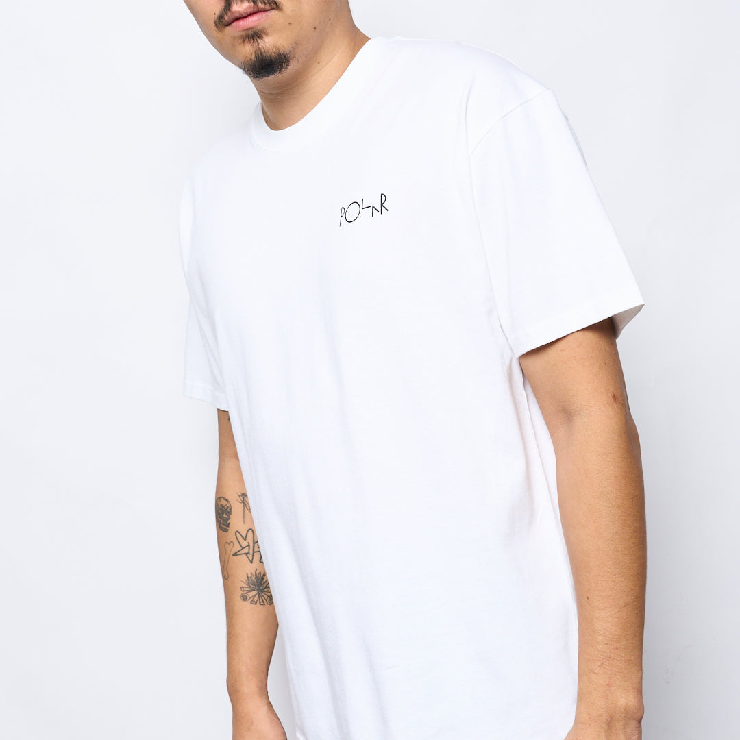 Polar Skate Co - Tee Portrait (White)