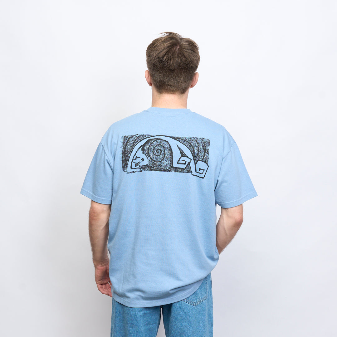 Polar Skate Co - Yoga Trippin' Tee (Oxford Blue)