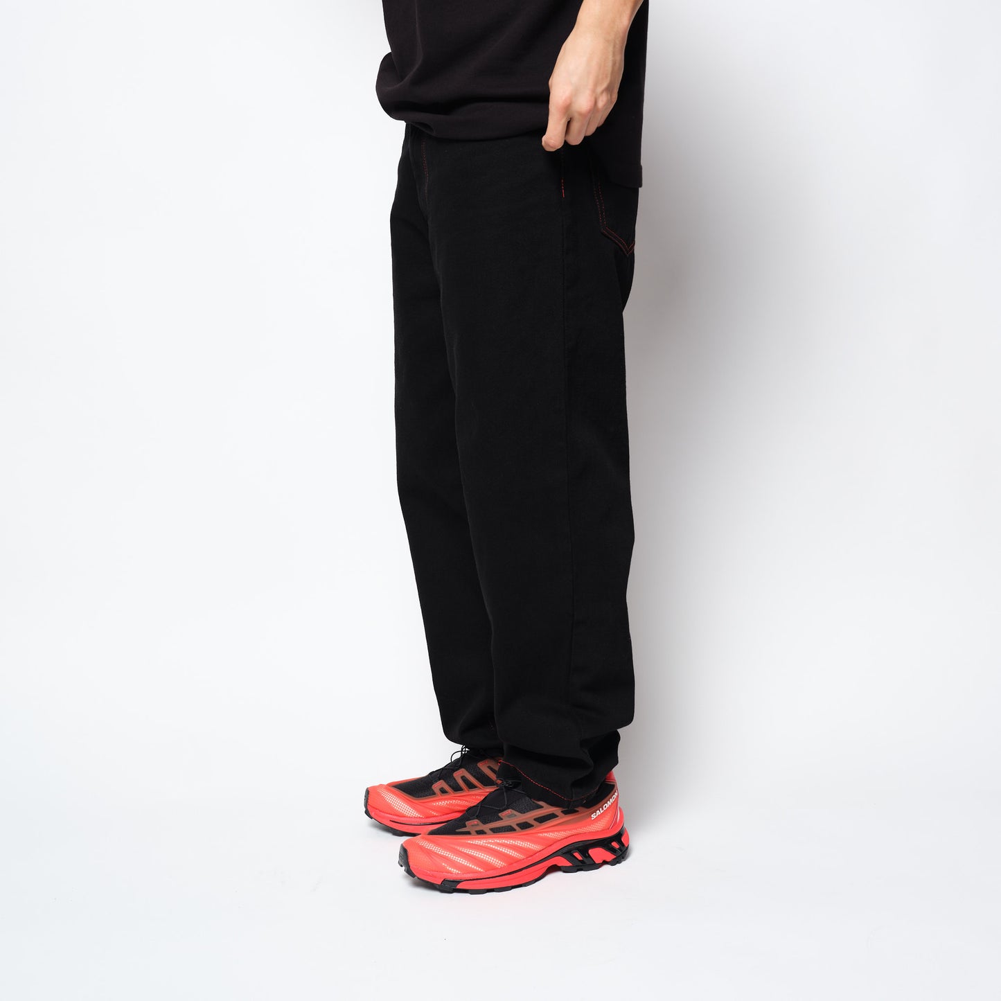 Polar SKate Co 93 Pants Apocalypse Nun Black/Red