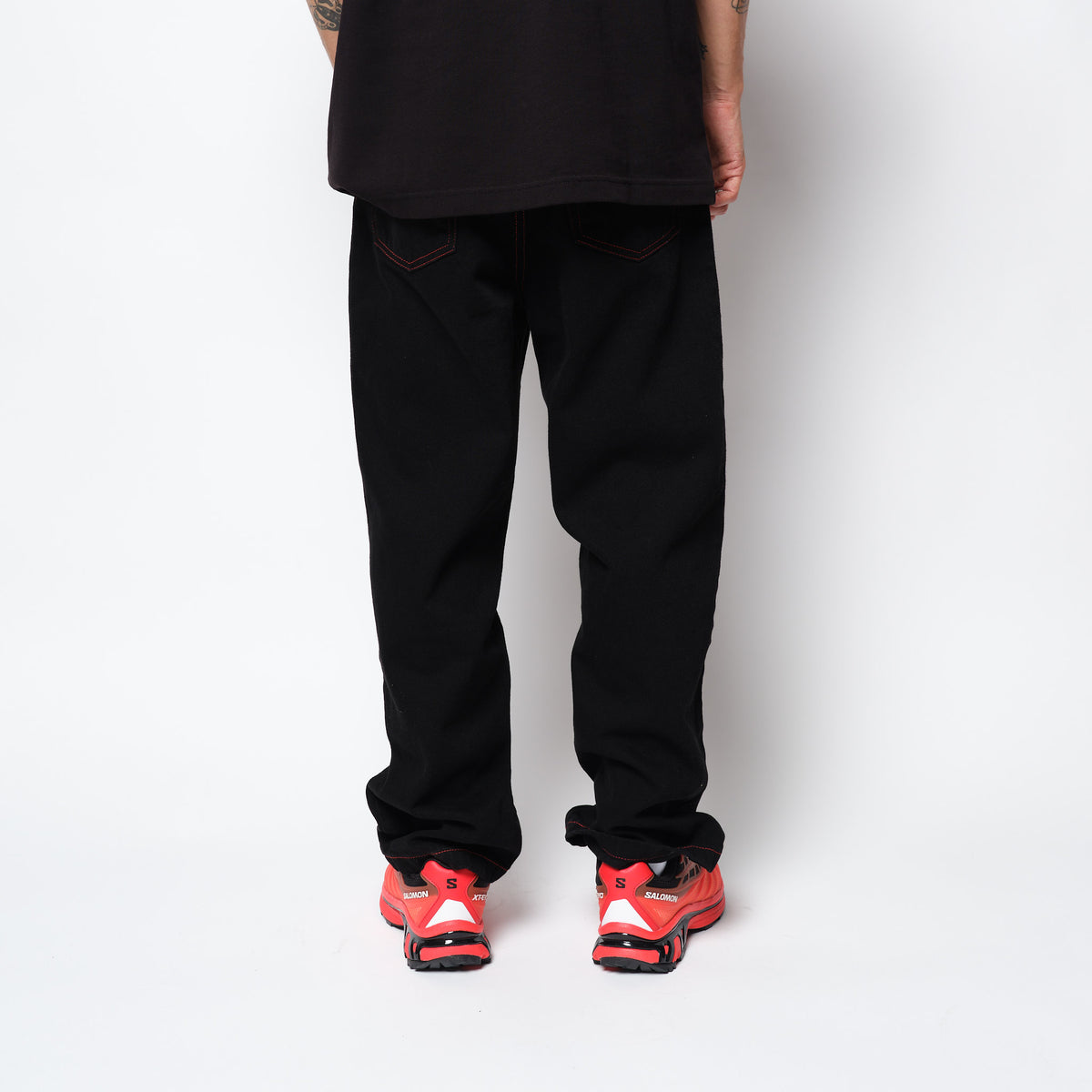 Polar SKate Co 93 Pants Apocalypse Nun Black/Red