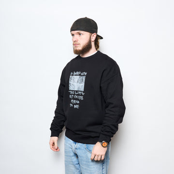 Polar Skate Co -Dave Crewneck So Bored (Black)