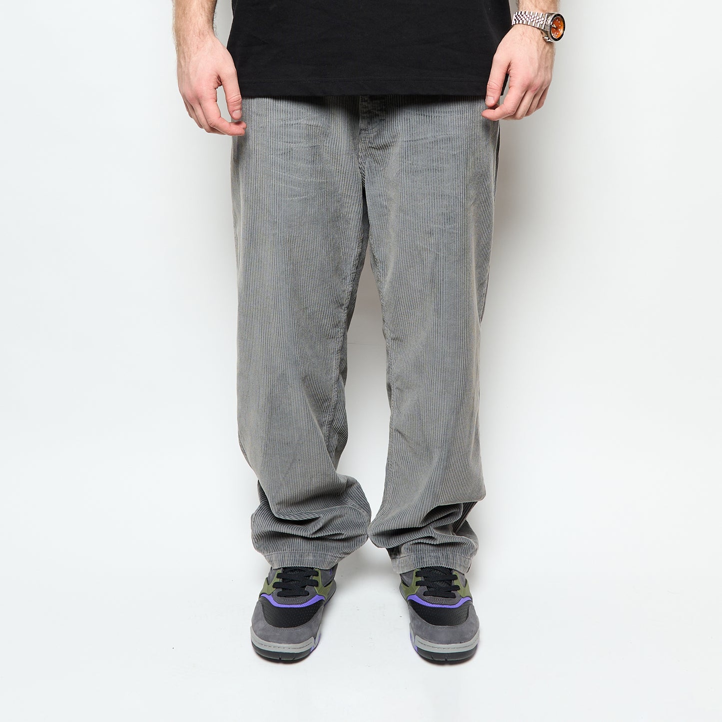 Polar Skate Co - 93! Pants Overdyed Cord (Blueish Grey)