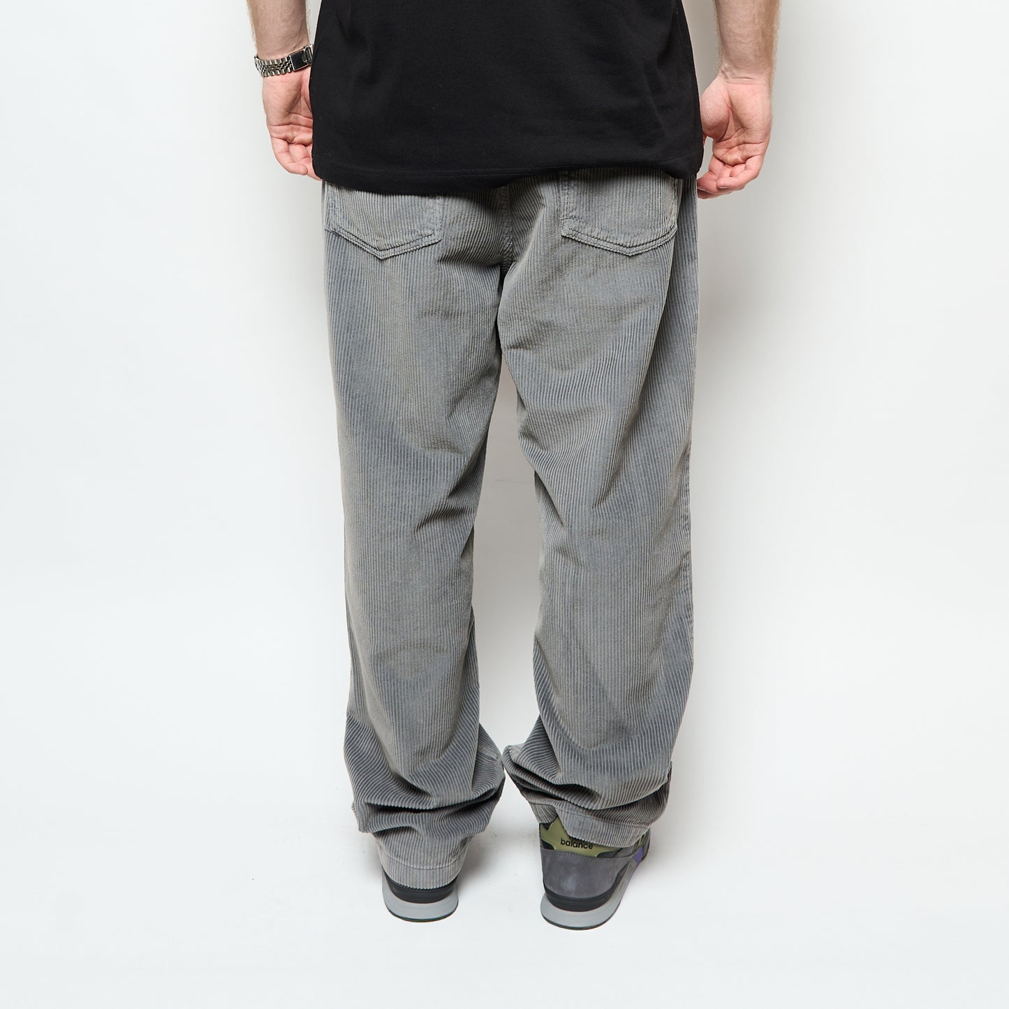 Polar Skate Co - 93! Pants Overdyed Cord (Blueish Grey)