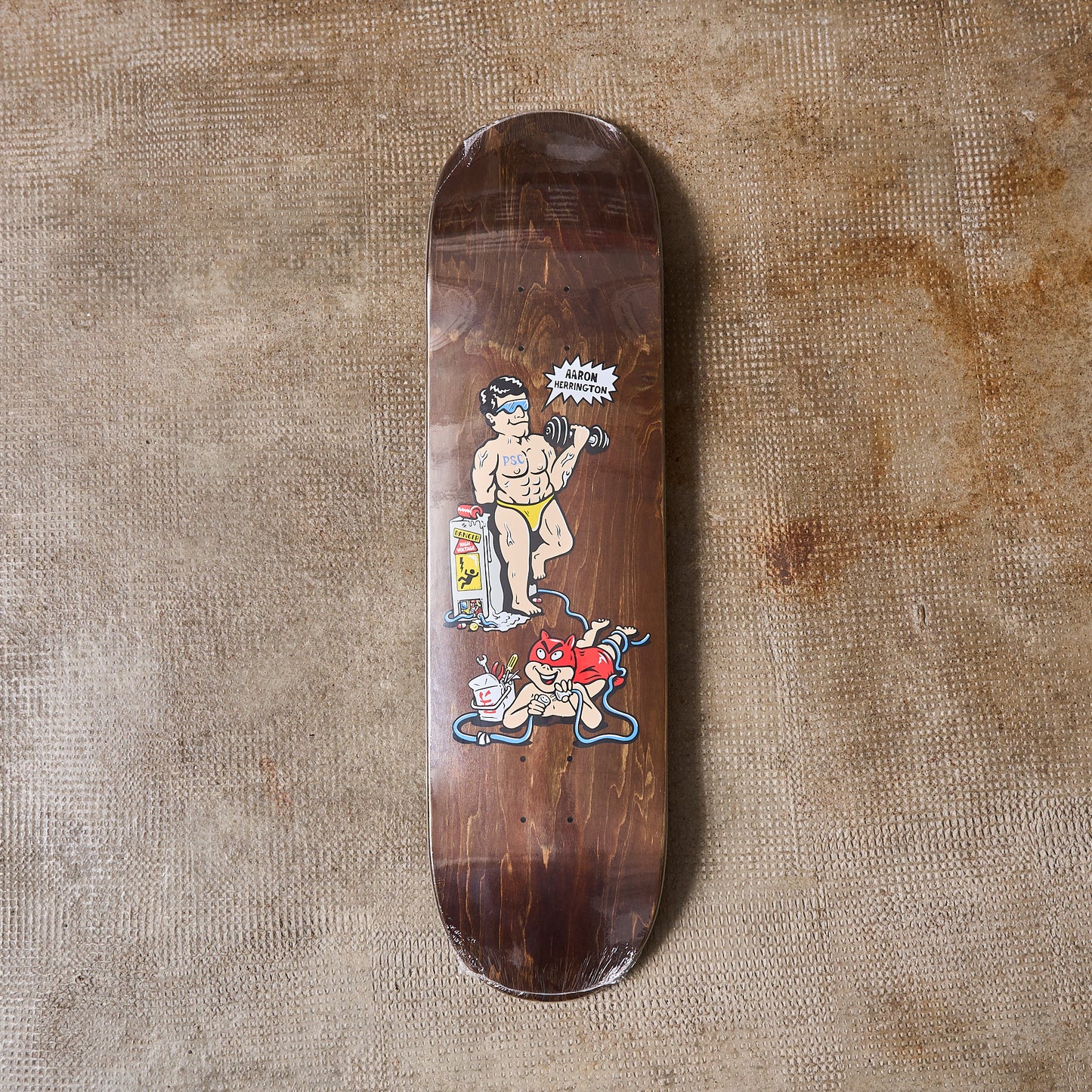 Polar Skate Co - Aaron Herrington Pumping Iron Deck 8.5