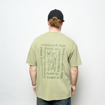 Polar Skate Co - Acid Tee IOTIT (Army Green)
