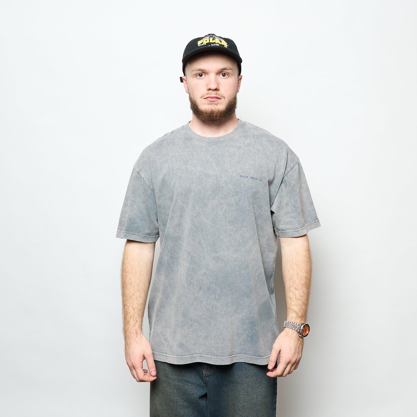 Polar Skate Co - Acid Tee IOTIT (Grey)