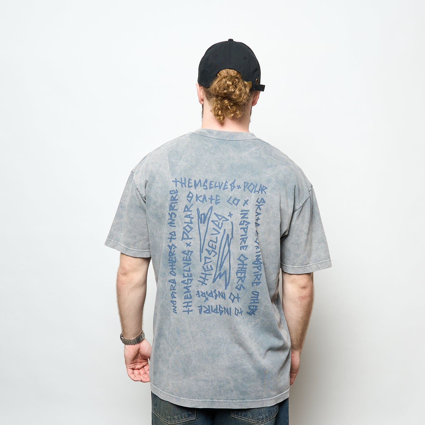 Polar Skate Co - Acid Tee IOTIT (Grey)