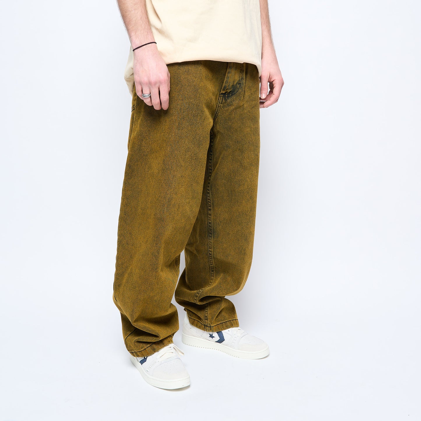 Polar Skate Co - Big Boy Denim Pants (Yellow Black)