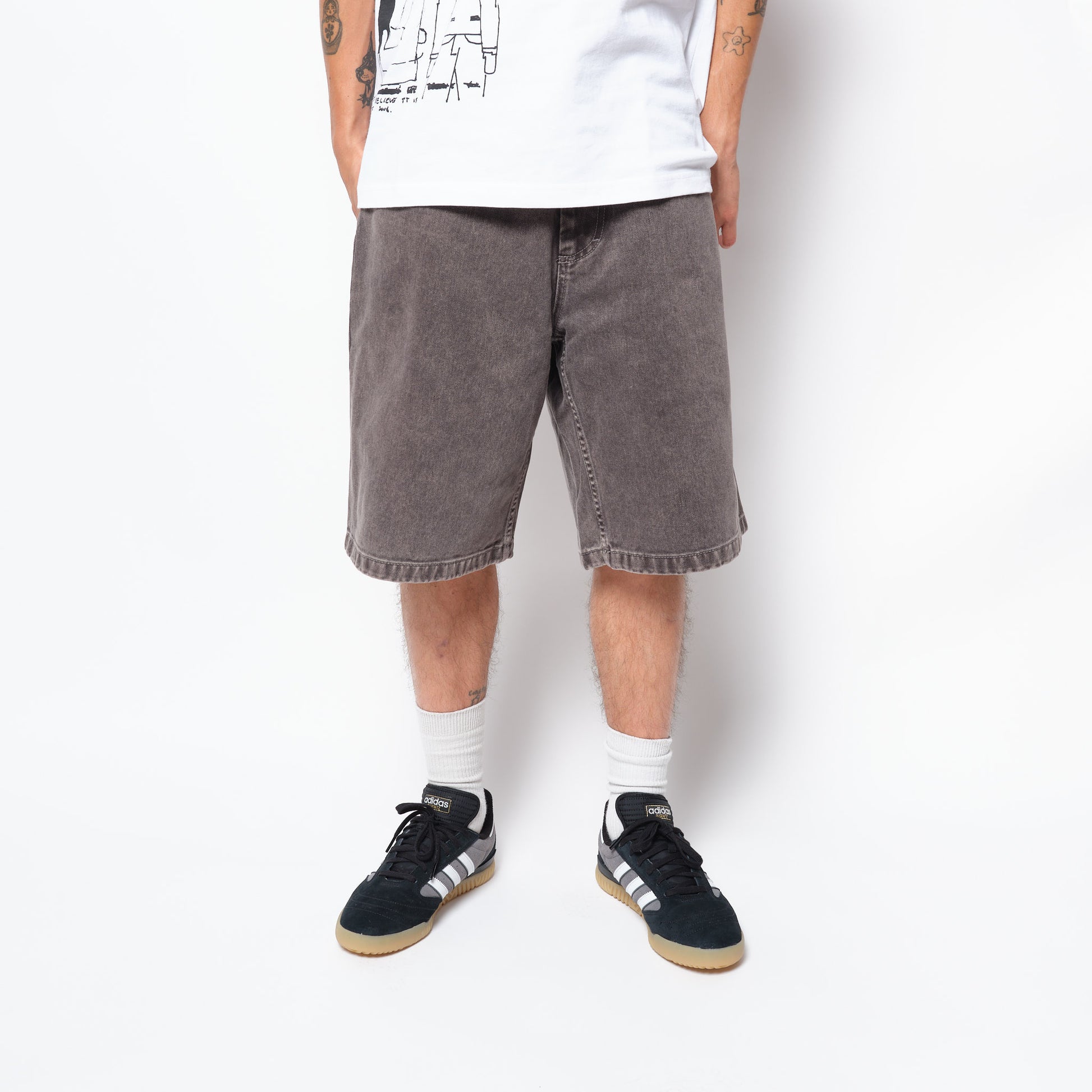 Polar Skate Co - Big Boy Shorts (Washed Grey)