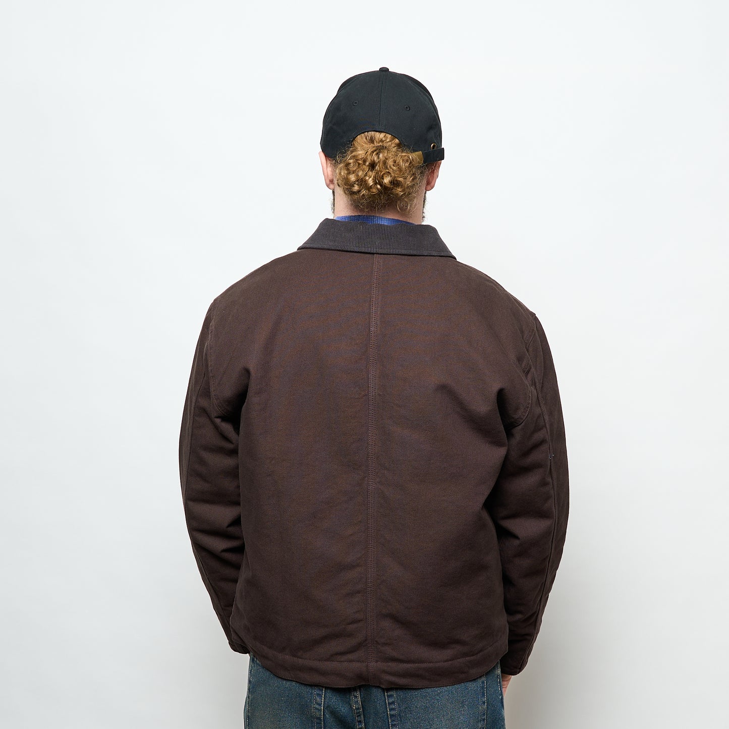 Polar Skate Co - Cliff Quilted Lined Jacket (Chocolate)