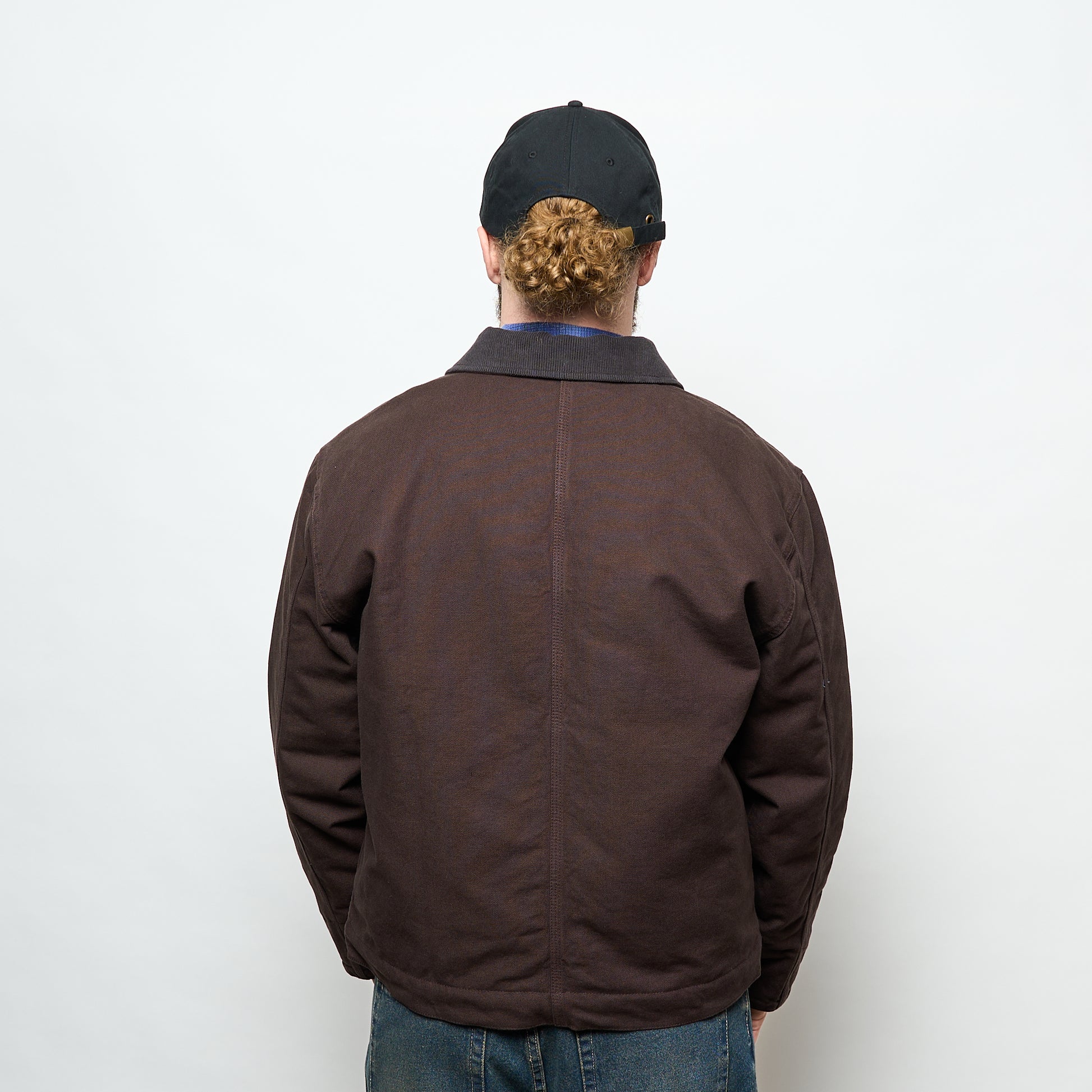 Polar Skate Co - Cliff Quilted Lined Jacket (Chocolate)
