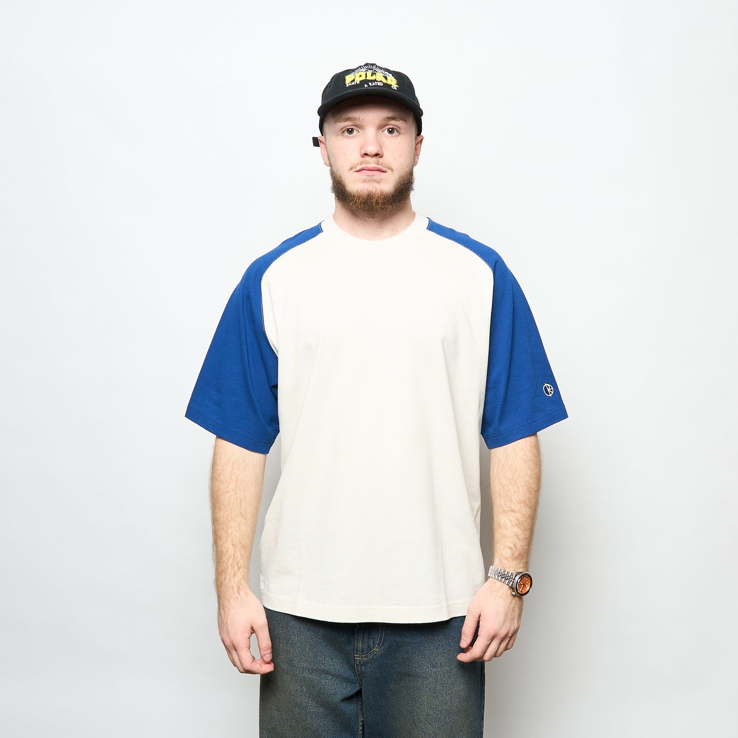 Polar Skate Co - Doe Tee (Ivory/Ultramarine)