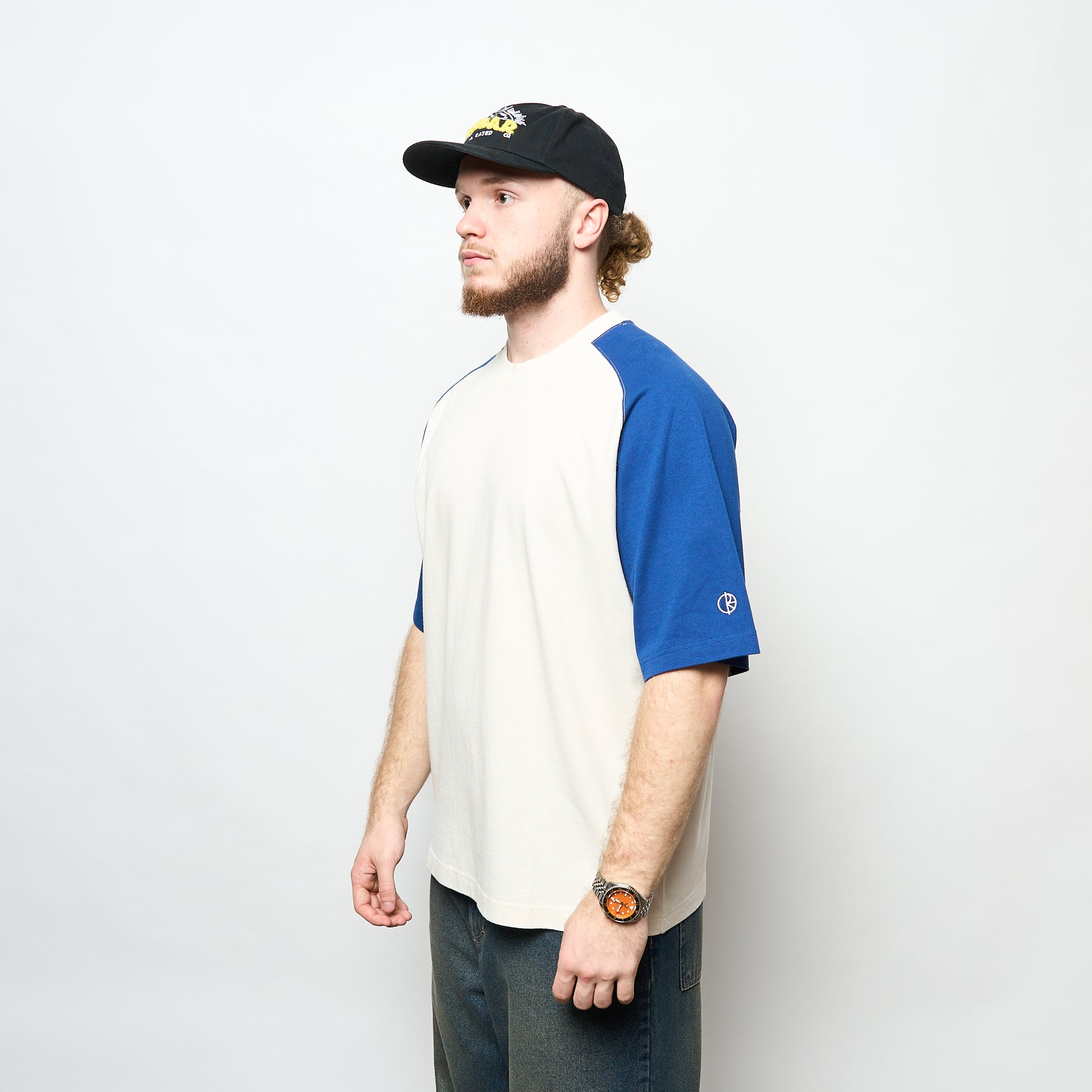 Polar Skate Co - Doe Tee (Ivory/Ultramarine)