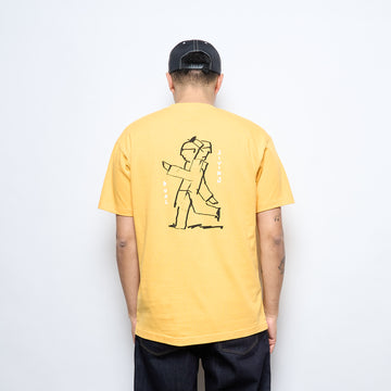 Polar Skate Co - Dual Living Tee (Yellow)