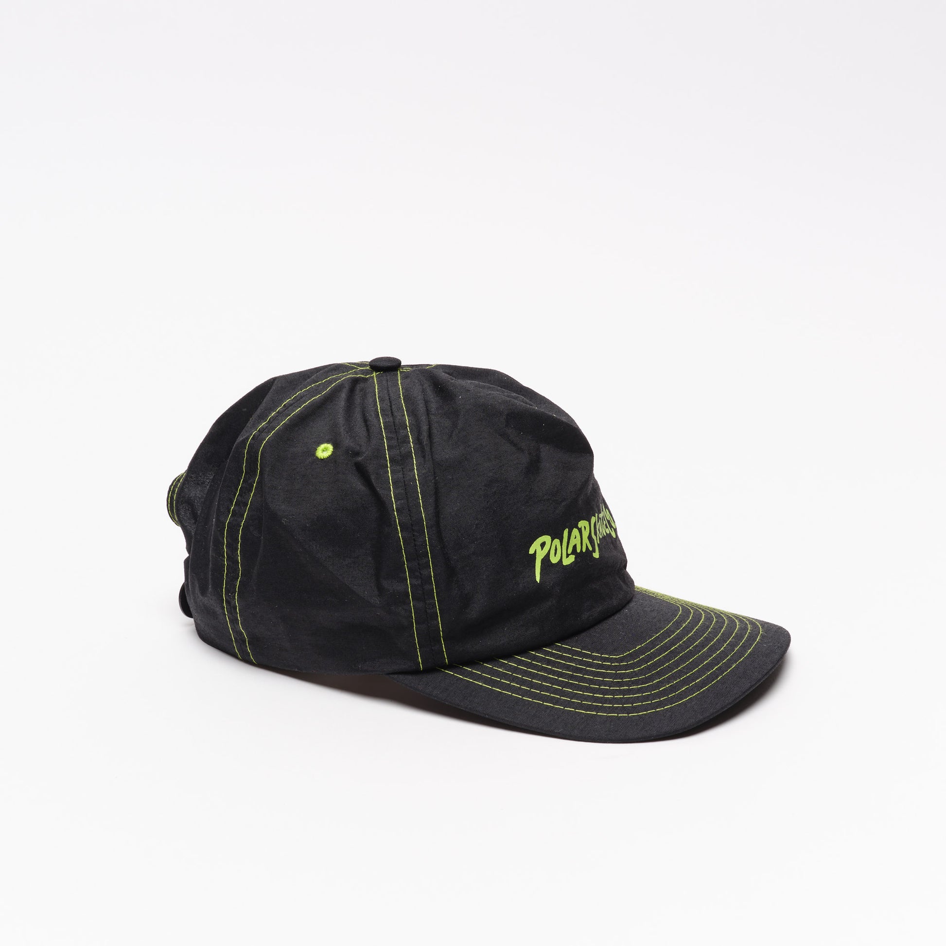 Polar Skate Co - Earl Cap (Black/Lime)
