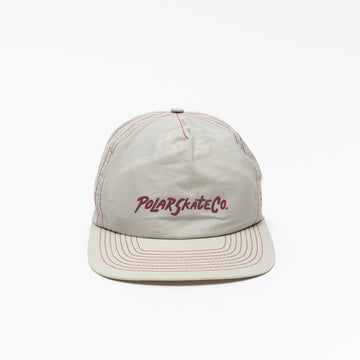 Polar Skate Co - Earl Cap (Oyster/Bordeaux)
