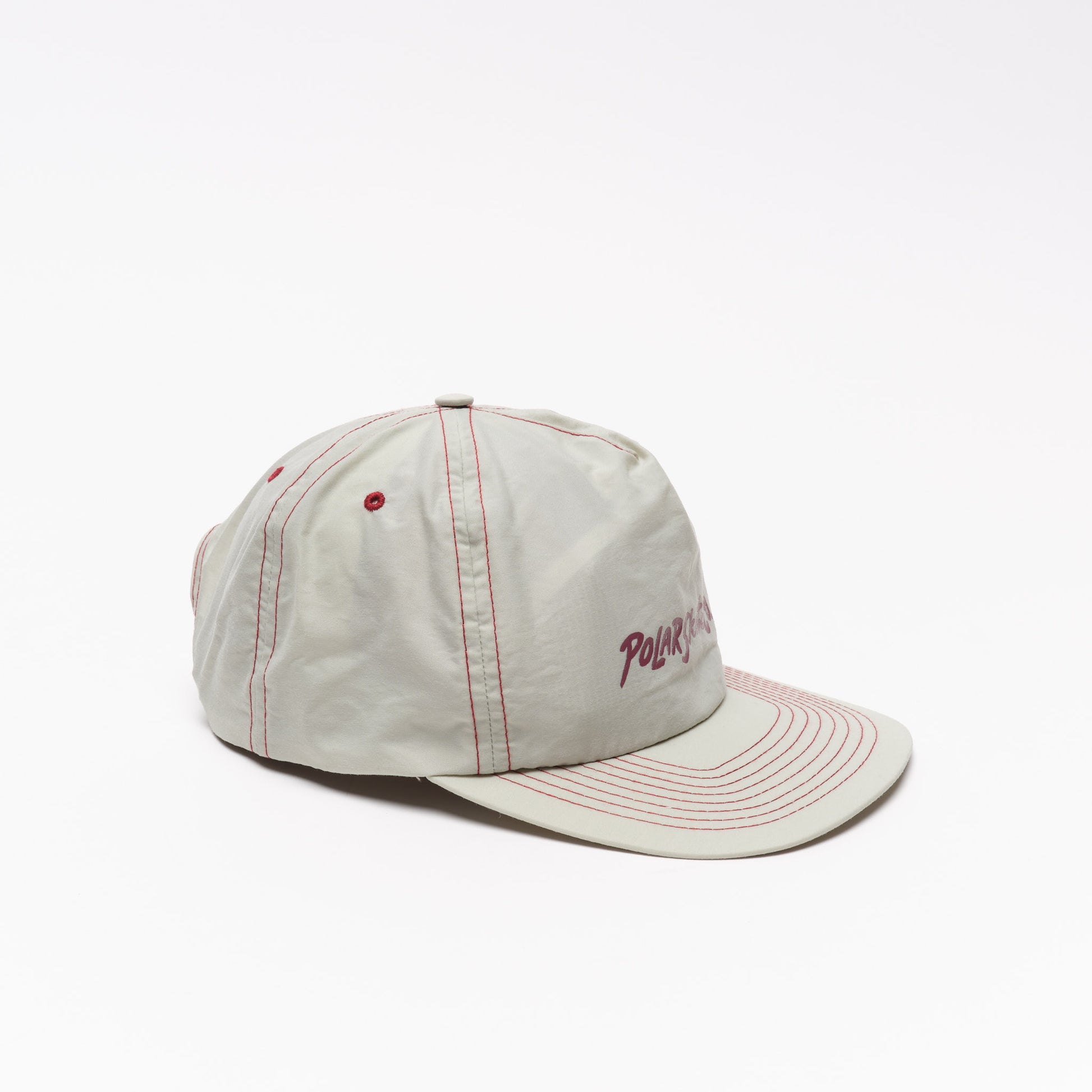 Polar Skate Co - Earl Cap (Oyster/Bordeaux)