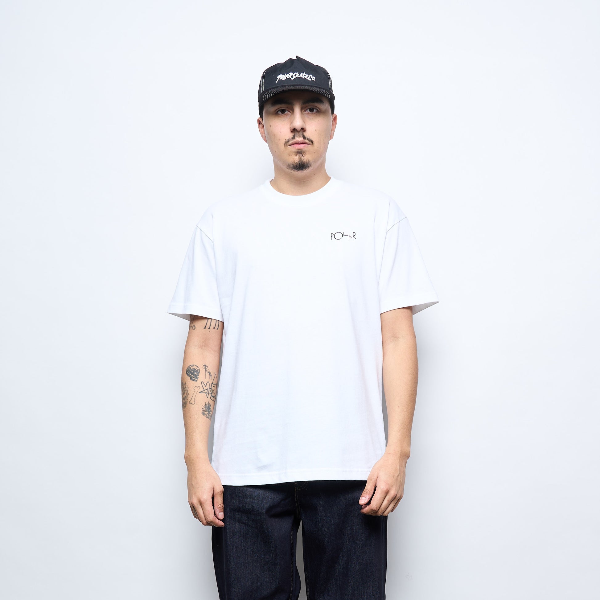 Polar Skate Co - Fill Logo Ourselves Collage Tee (White)
