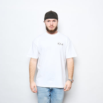 Polar Skate Co - Fill Logo Tee BMX Dreams (White)