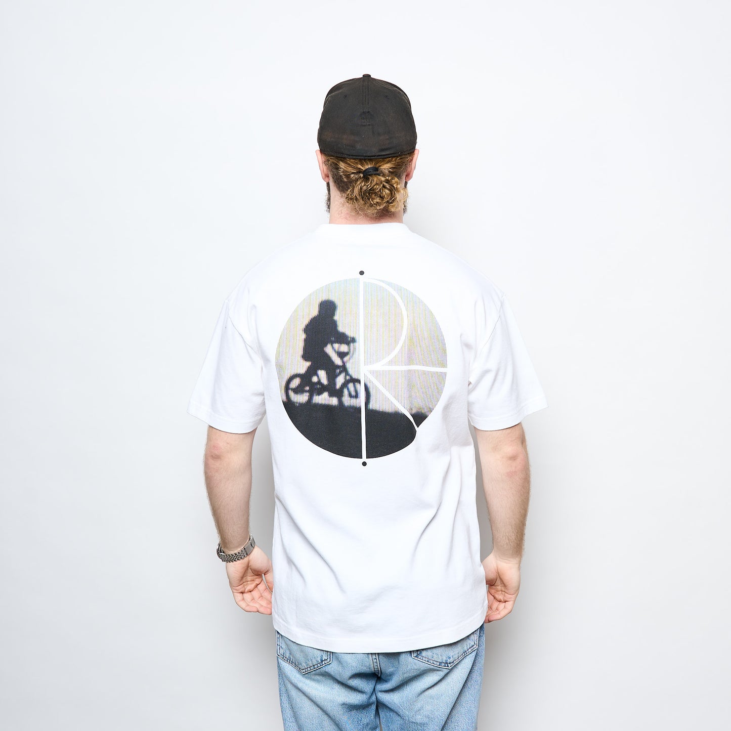 Polar Skate Co - Fill Logo Tee BMX Dreams (White)