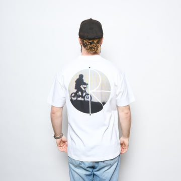 Polar Skate Co - Fill Logo Tee BMX Dreams (White)