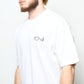 Polar Skate Co - Fill Logo Tee Happy Sad (White)