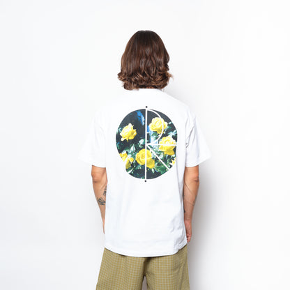 Polar Skate Co - Fill Logo Tee | Märtas Roses (White)