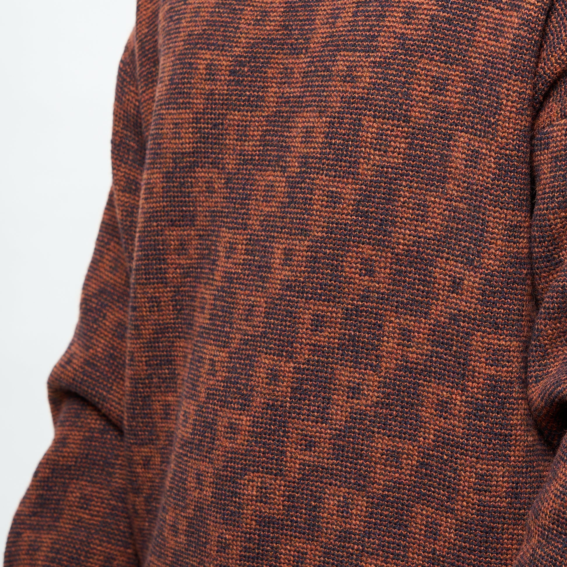 Polar Skate Co - George Sweater P Pattern (Navy/Orange)