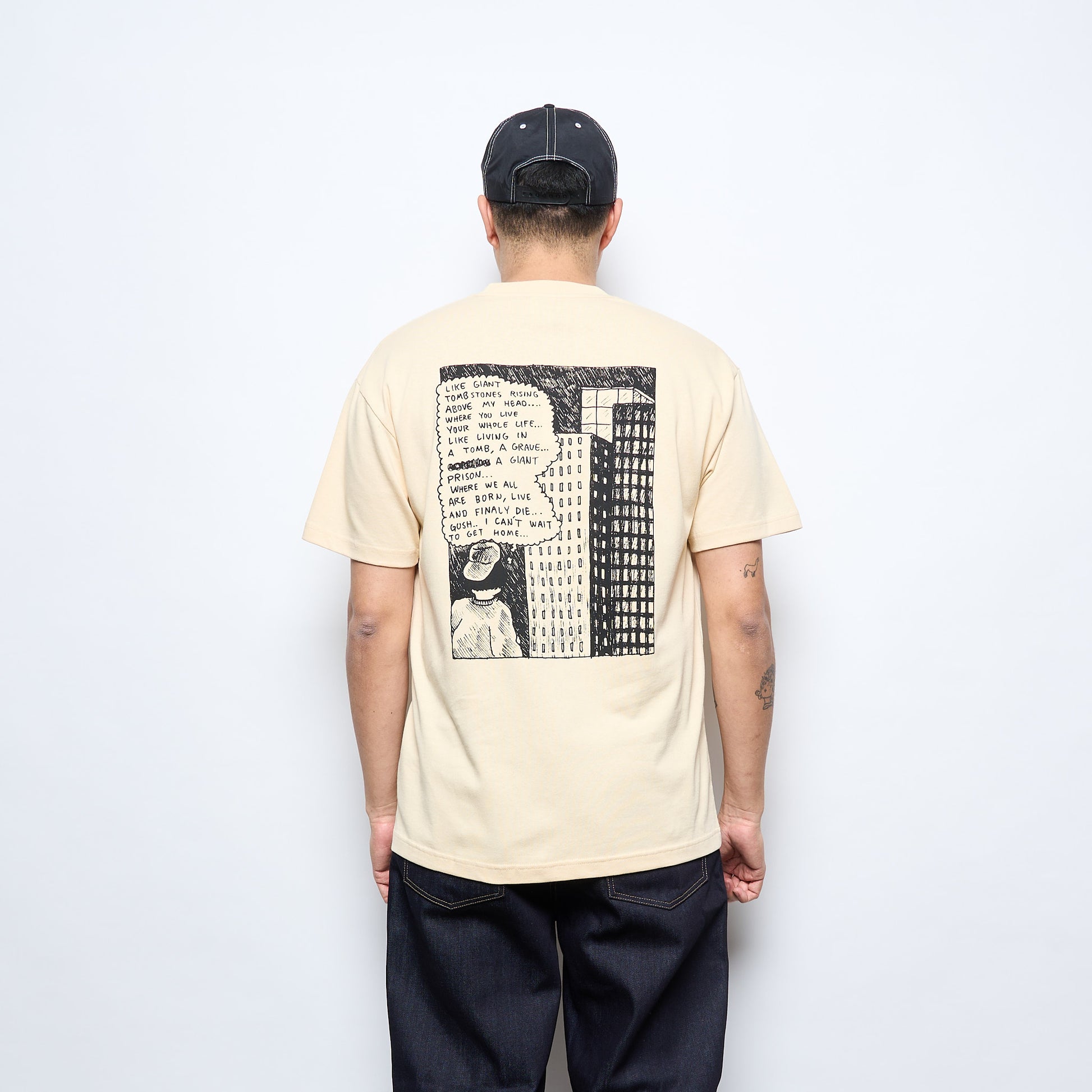 Polar Skate Co - Home Sweat Home Tee (Oatmeal)