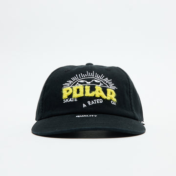 Polar Skate Co - Ramy Cap Cheeky Sun (Black)
