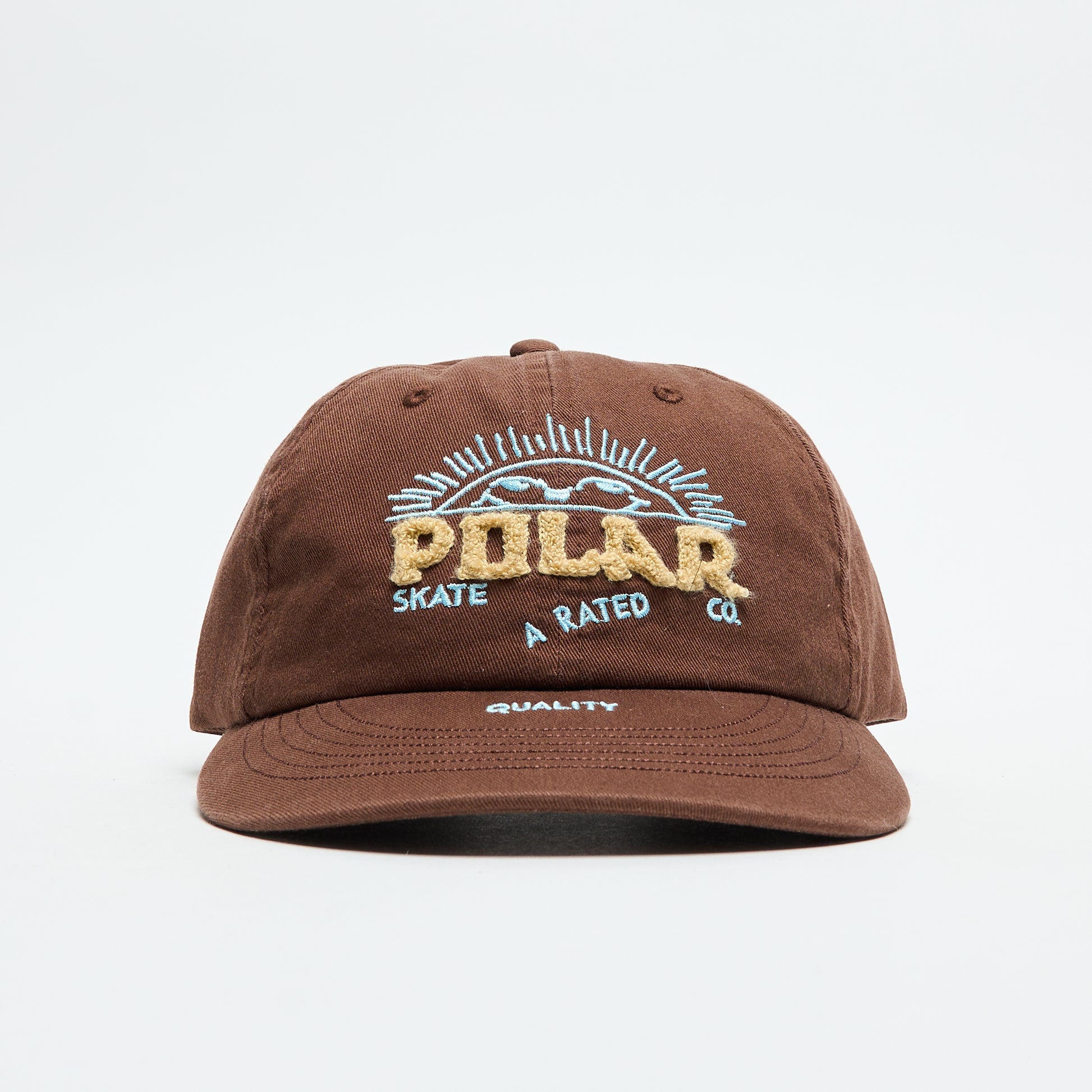 Polar Skate Co - Ramy Cap Cheeky Sun (Brown)