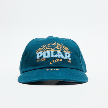 Polar Skate Co - Ramy Cap Cheeky Sun (Petrol)