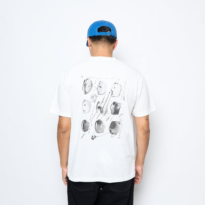 Polar Skate Co - Sequence T-Shirt (Cloud White)