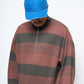 Polar Skate Co - Surf Half Zip Sweater (Dirty Black/Brownstone)