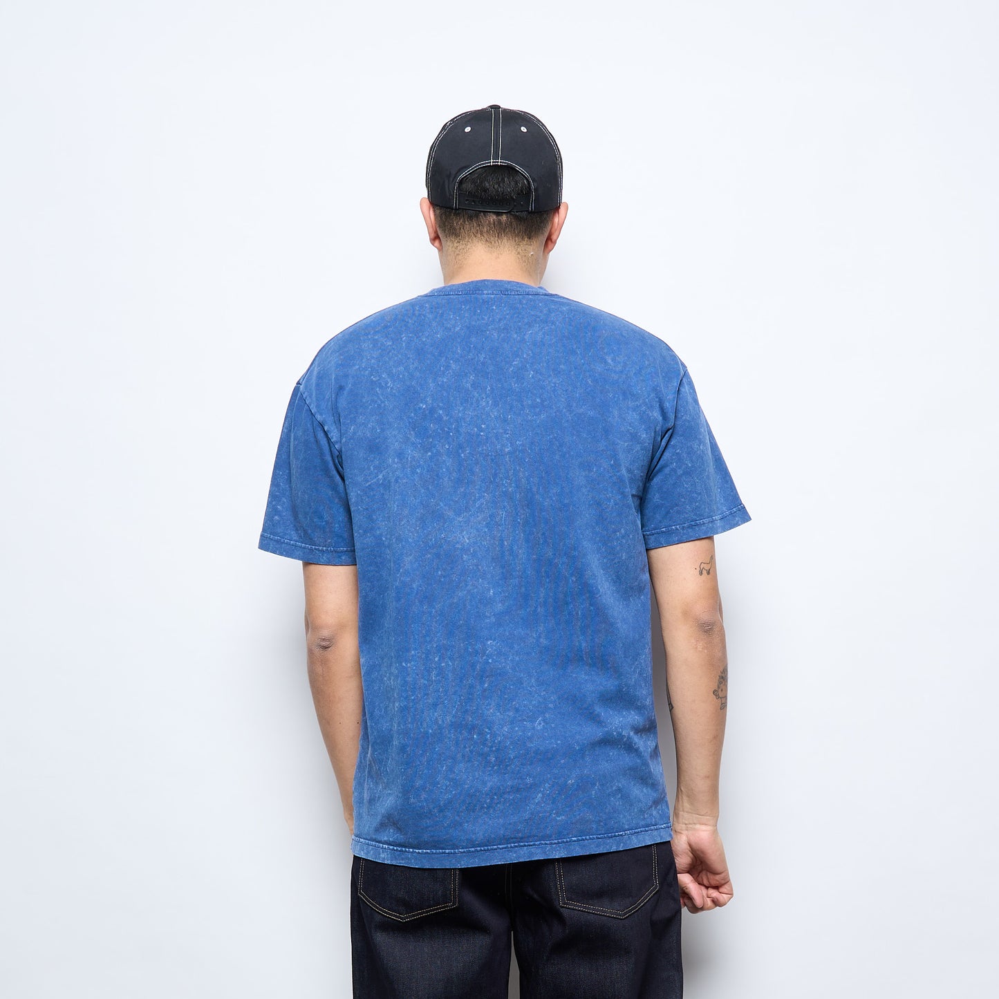 Polar Skate Co - Surf Logo Acid Tee (Dark Blue)